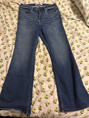Hollister Medium Blue Flare Jeans